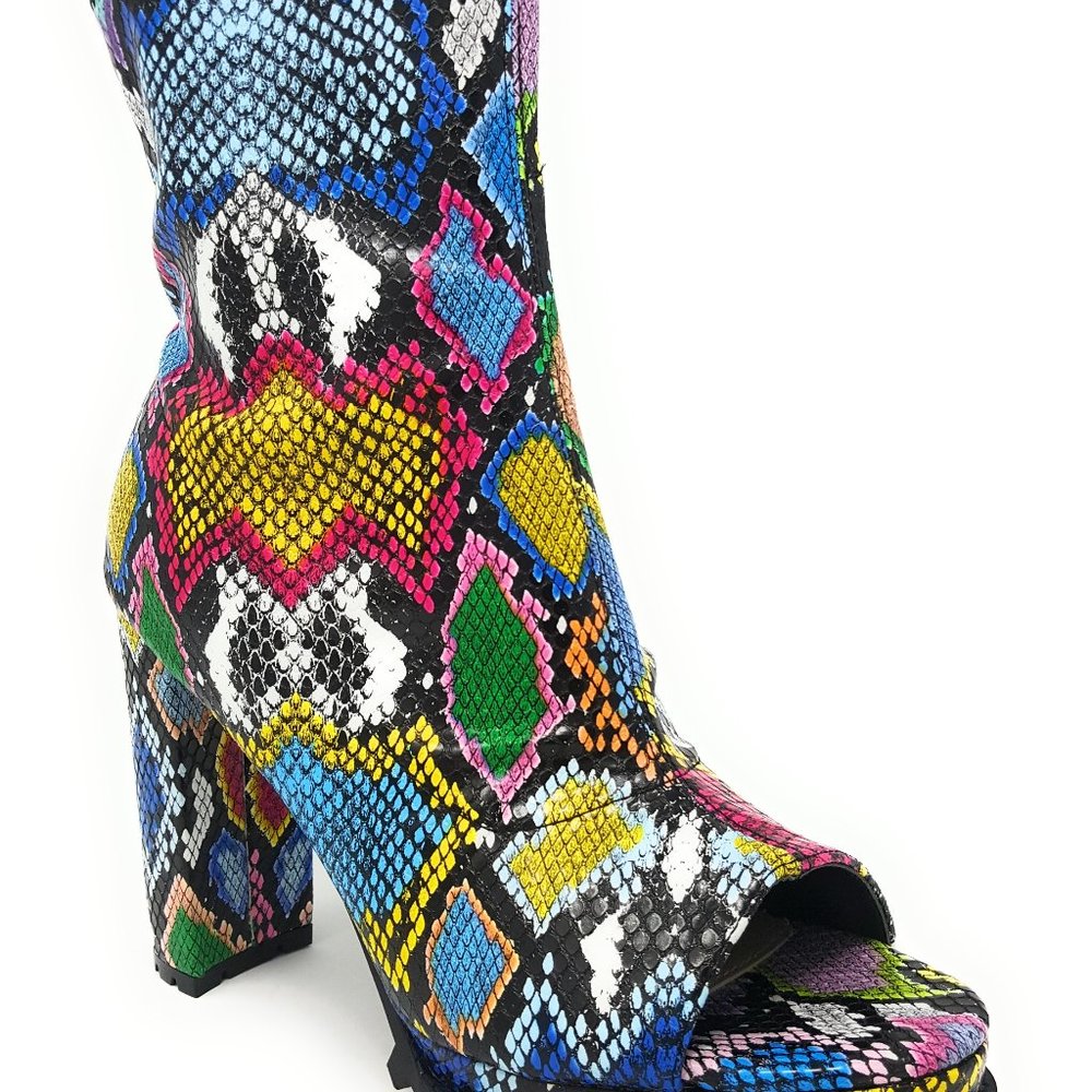 Women Ankle Boot Peep Toe Footwear Natalei